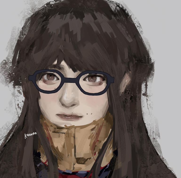 Kaori with Glasses